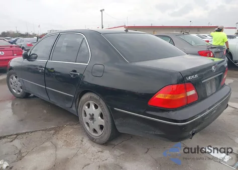 2002 Lexus Ls 430 from USA, damaged, VIN JTHBN30F220071590